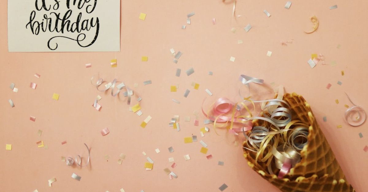 Free Cricut template for creating beautiful birthday cards.